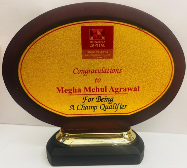 Awarded by Aditya Birla Health Insurance Co. Ltd.